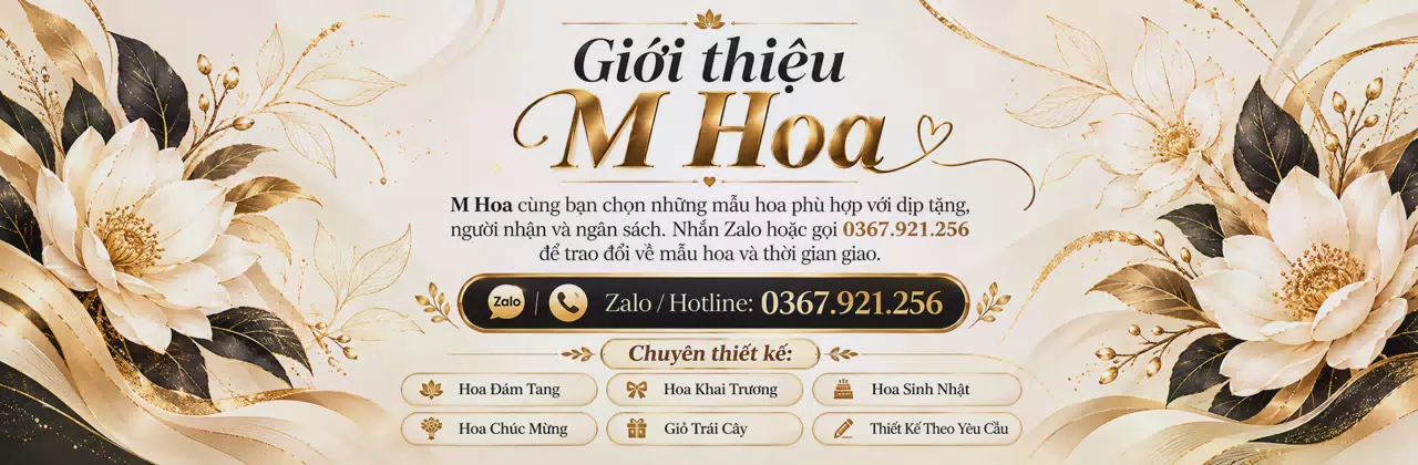 Ảnh bìa Shop hoa tươi Phường An Lạc Hồ Chí Minh - Chăm chút món quà từ sắc hoa